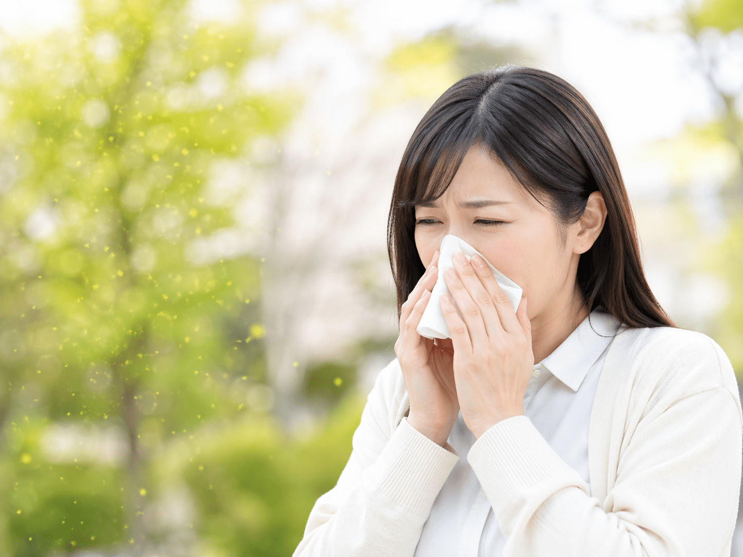 花粉症・アレルギー症状のイメージ